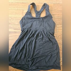 Lululemon tank black sz 6